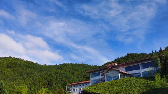 Снежная гора пылает