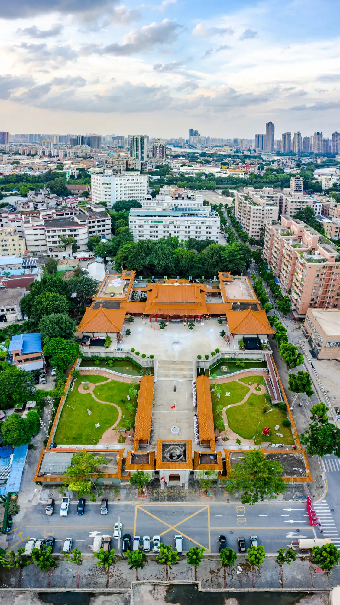 황다시안 사원 주변 호텔