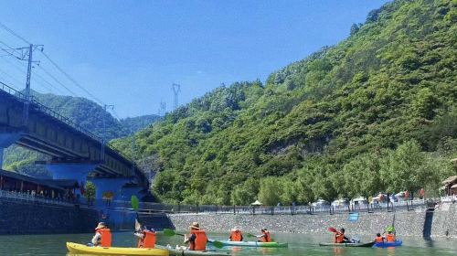 First Draftage of Zhashui Canyon