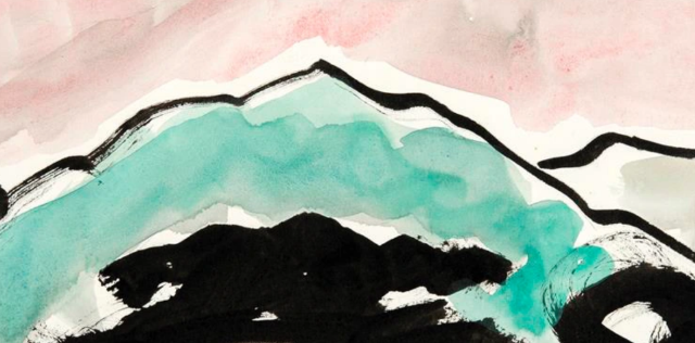 Etel Adnan: On Paper, 1960-2021 | Galerie Lelong & Co.