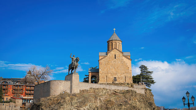 Statue of King Vakhtang Gorgasali