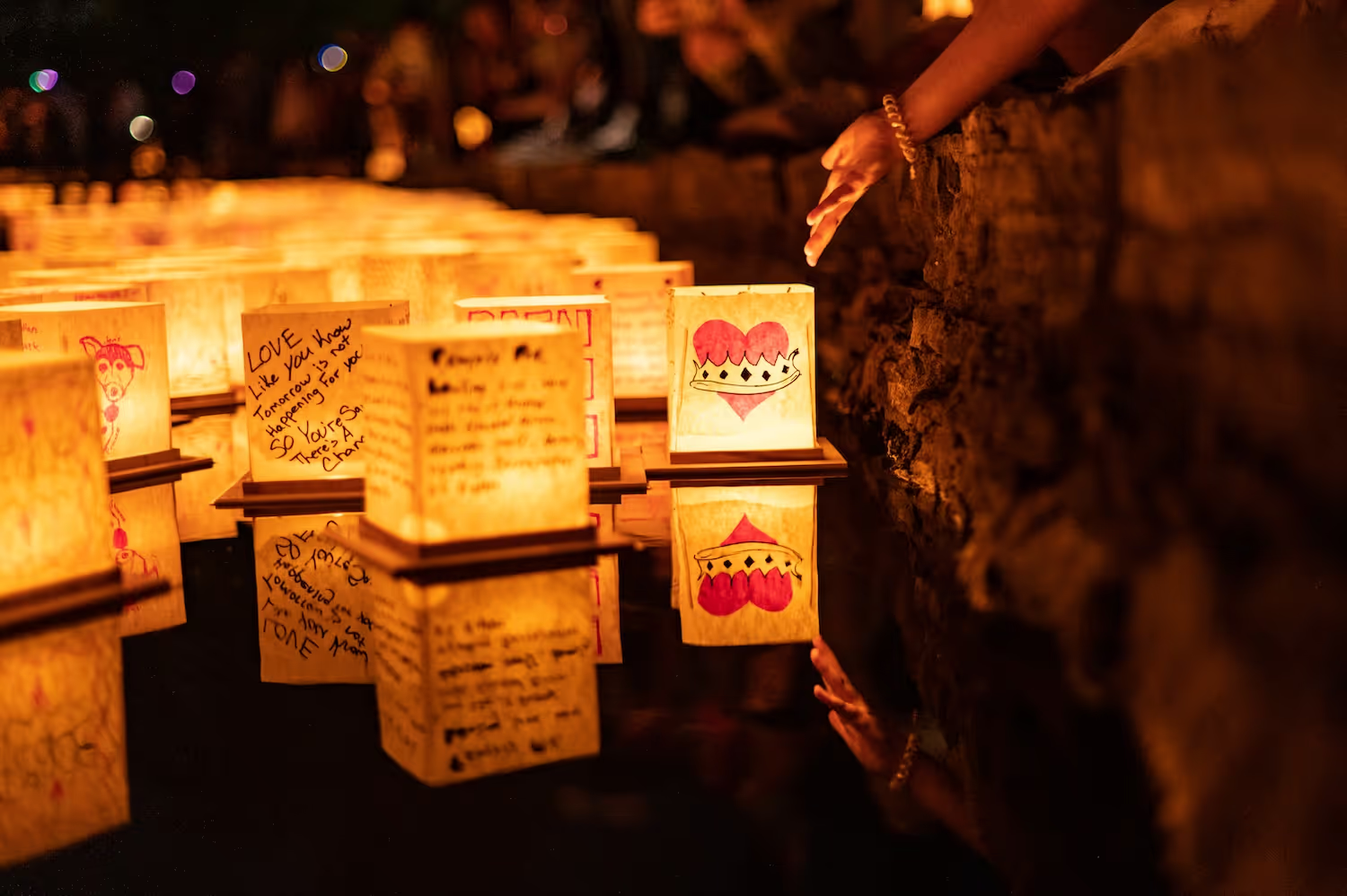 Boston Water Lantern Festival | Worcester