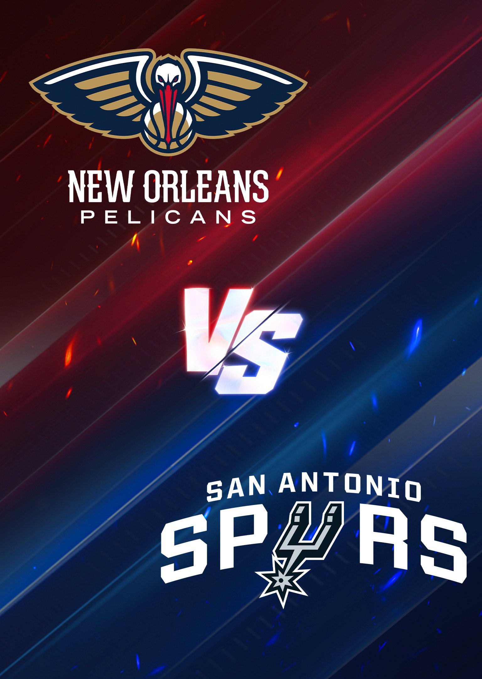 San Antonio Spurs at New Orleans Pelicans | New Orleans