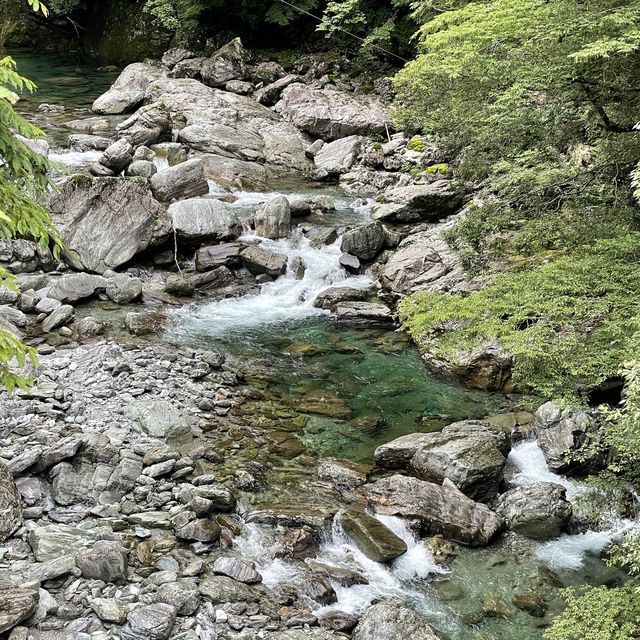 高知県 安居渓谷 宝来橋