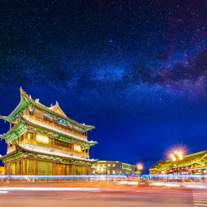 大同古城-鼓樓