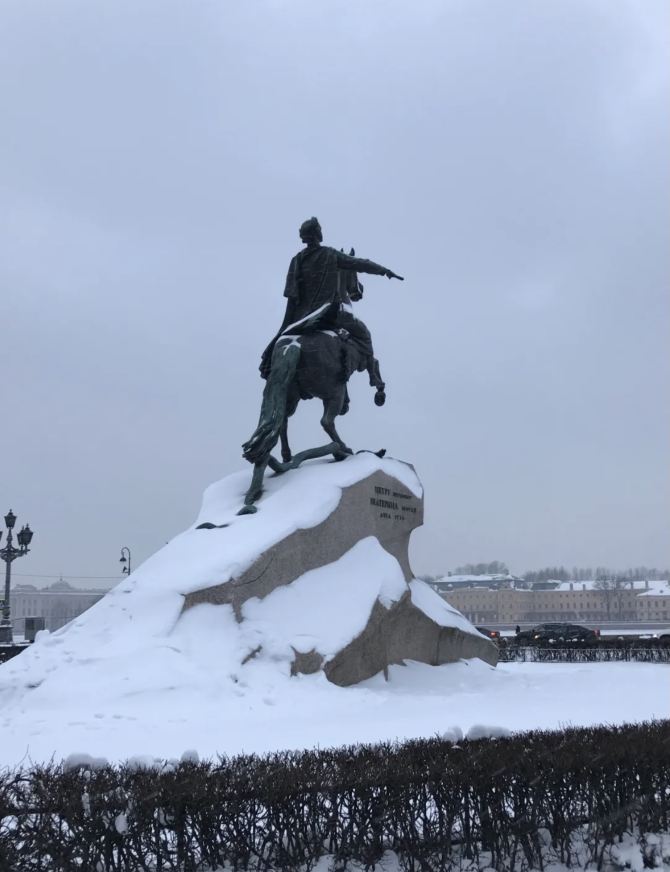 รีวิวที่เที่ยวเซนต์ปีเตอร์สเบิร์ก Bronze Horseman คู่มือท่องเที่ยว