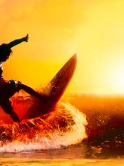 Kuta Beach Surfing