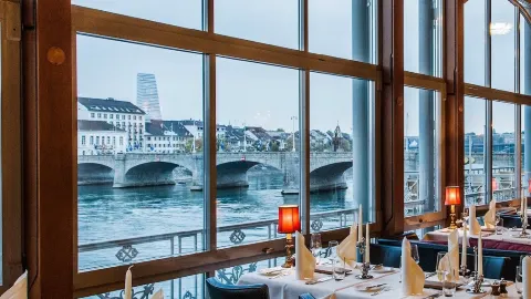 Brasserie Les Trois Rois in Basel