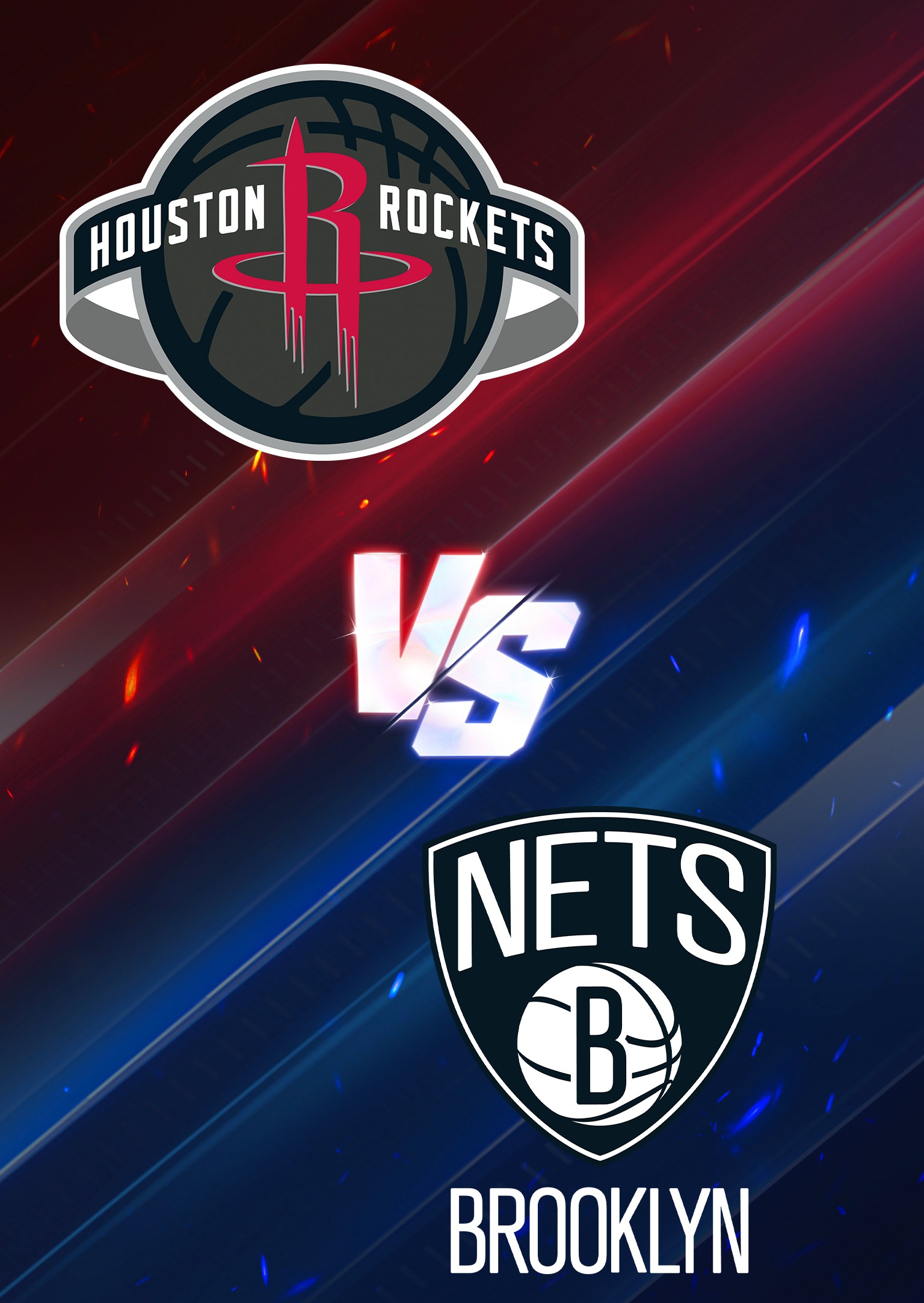 休斯頓火箭隊 VS 布魯克林籃網隊 | 豐田中心
