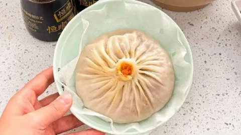 非遺伙頭燒蟹黃湯包•早茶（大市口店） in 鎮江