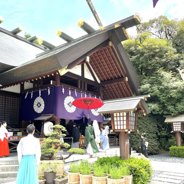 東京大神宮の神前式