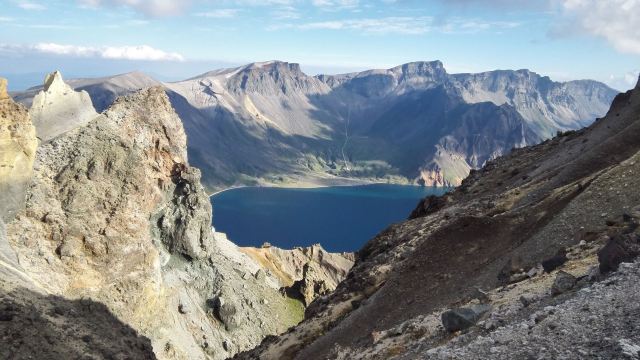 Heaven Lake on Changbai Mountain