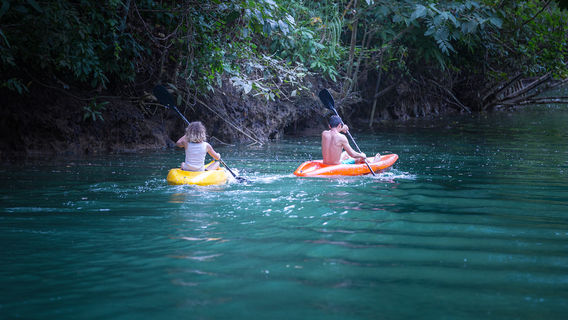 Rafting on Bohol Island