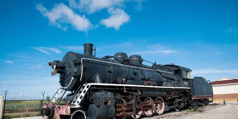 滿洲里火車頭廣場