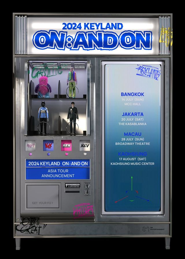 【泰國曼谷】SHINee KEY 2024《KEYLAND ON : AND ON》亞洲巡演 | 曼谷