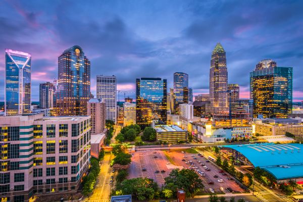 Nassau til Charlotte ​​fly