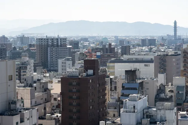 熊本⇒大阪 飛行機