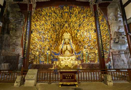 Grotto Art Treasures: Chongqing Dazu Rock Carvings + Museum Private Tour