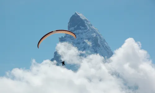 Paragliding in Zermatt