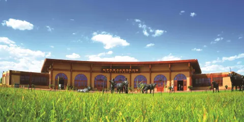 陽早寒春三邊牧場陳列館