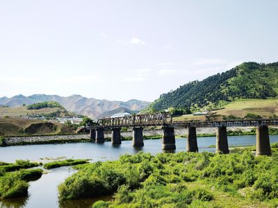 Yalu River Border Railway Bridge
