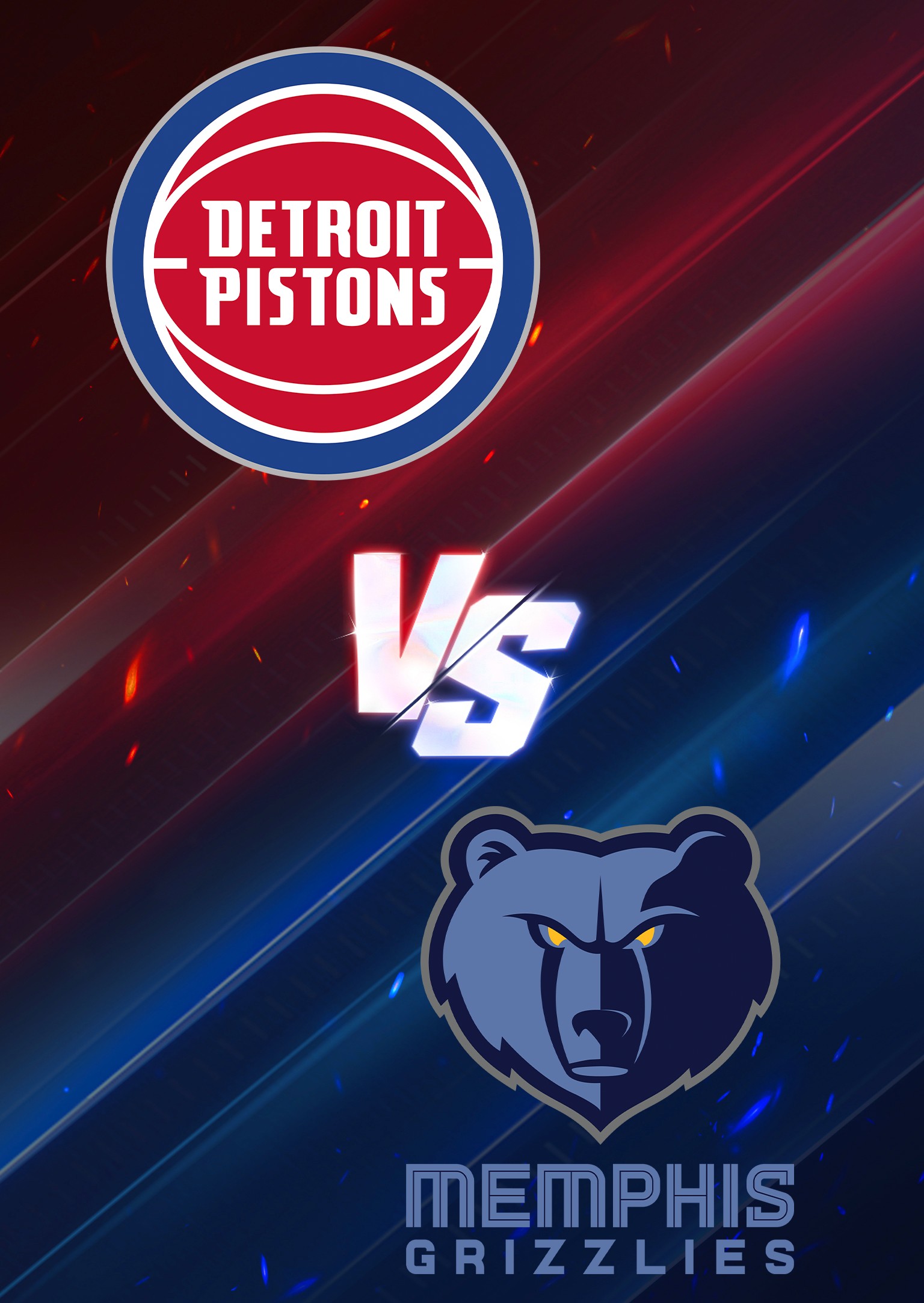 Memphis Grizzlies at Detroit Pistons | Detroit