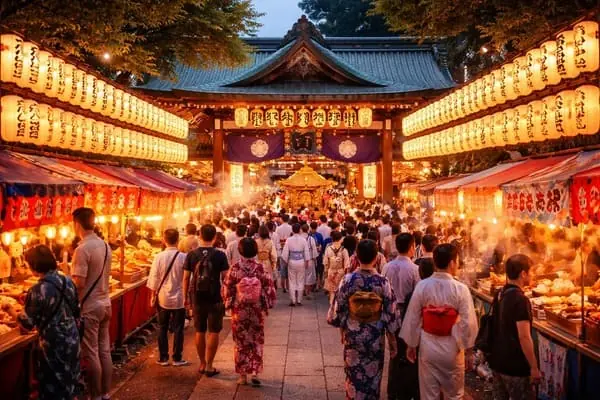 Ikutama Shrine Summer Festival | Osaka