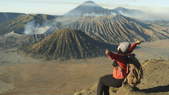 Volcano Hiking in Indonesia