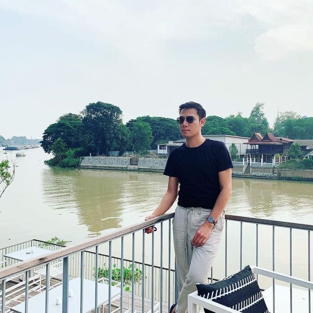 คาเฟ่อิฐสีส้มคูลๆแห่งอยุธยากับกุ้งแม่น้ำ
