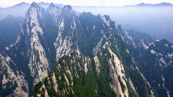 2-Day Xi'an Mount Huashan Adventure and Hot Spring Experience Tour