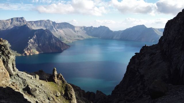 Heaven Lake on Changbai Mountain