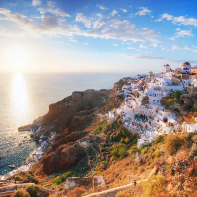 Vé máy bay Hà Nội Santorini