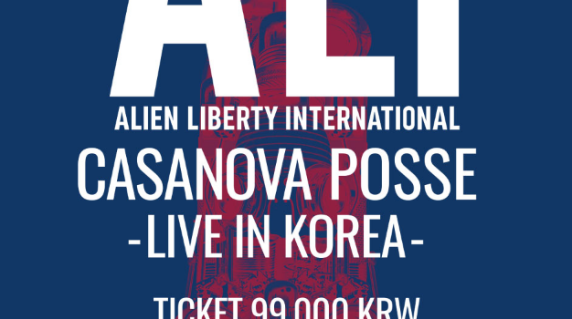 ALI CASANOVA POSSE LIVE IN KOREA