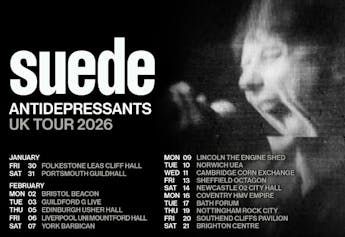 York | Suede 2026 <Antidepressants> UK Tour