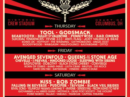 美國哥倫布 · Sonic Temple 2026 音樂節