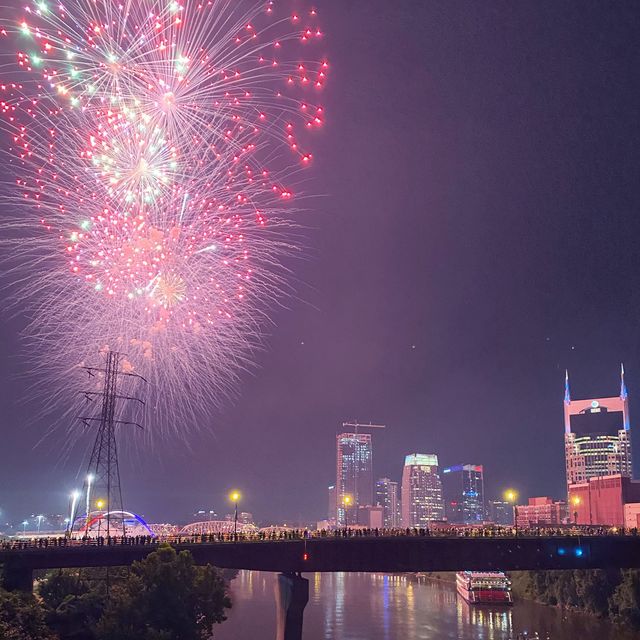 Nashville Fireworks — July 4th!