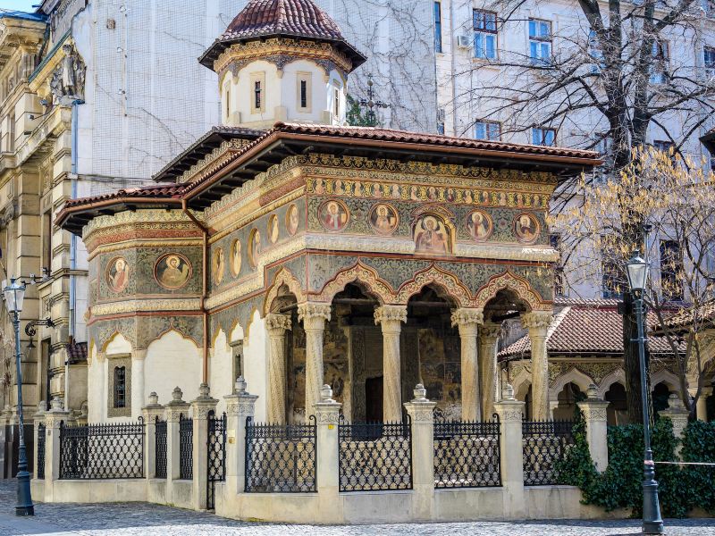 The Church of the "Stavropoleos" Monastery