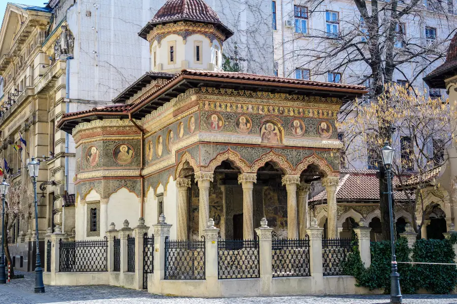 The Church of the "Stavropoleos" Monastery