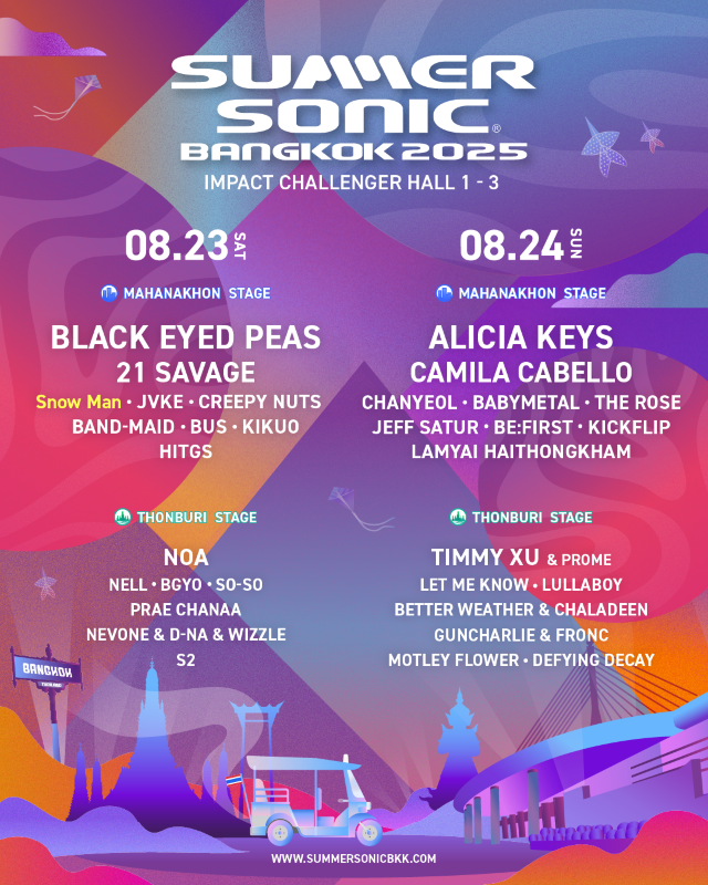 Summer Sonic Bangkok 2025 | คอนโดเมืองทอง ใกล้ Impact Challenger