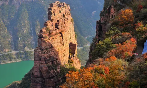 Baoquan Grand Canyon in Henan