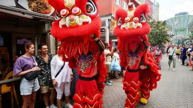 新加坡舞狮