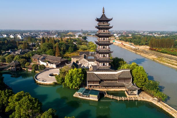 烏鎮西柵景區-白蓮塔