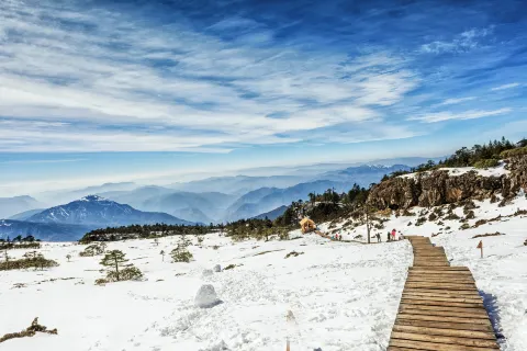 Sedan Chair Snow Mountain Tourism Zone