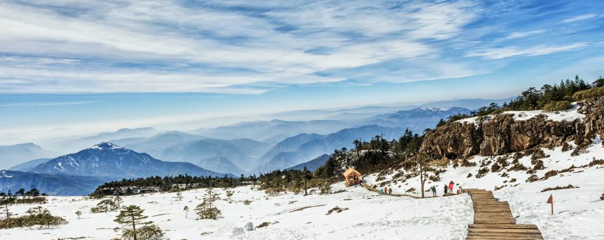 Sedan Chair Snow Mountain Tourism Zone