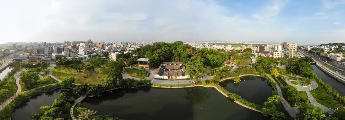 산터우둥산 호수 주변 호텔