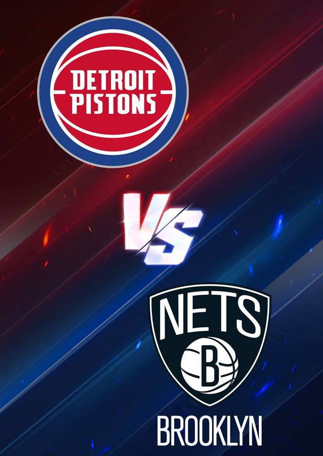 Brooklyn Nets at Detroit Pistons | Little Caesars Arena