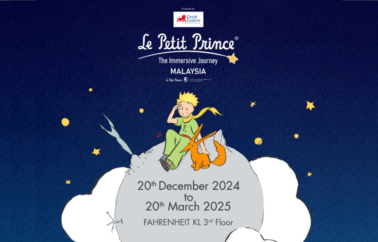 Le Petit Prince Exhibition in Malaysia | Fahrenheit88