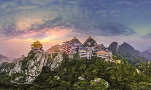 Laojunshan Mountain Scenic Spot