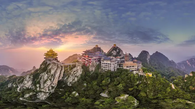 1_Laojunshan Mountain Scenic Spot