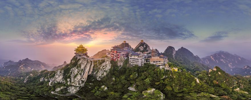 Laojunshan Mountain Scenic Spot